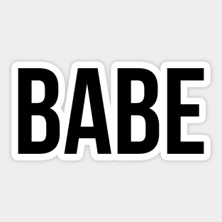 BABE Sticker